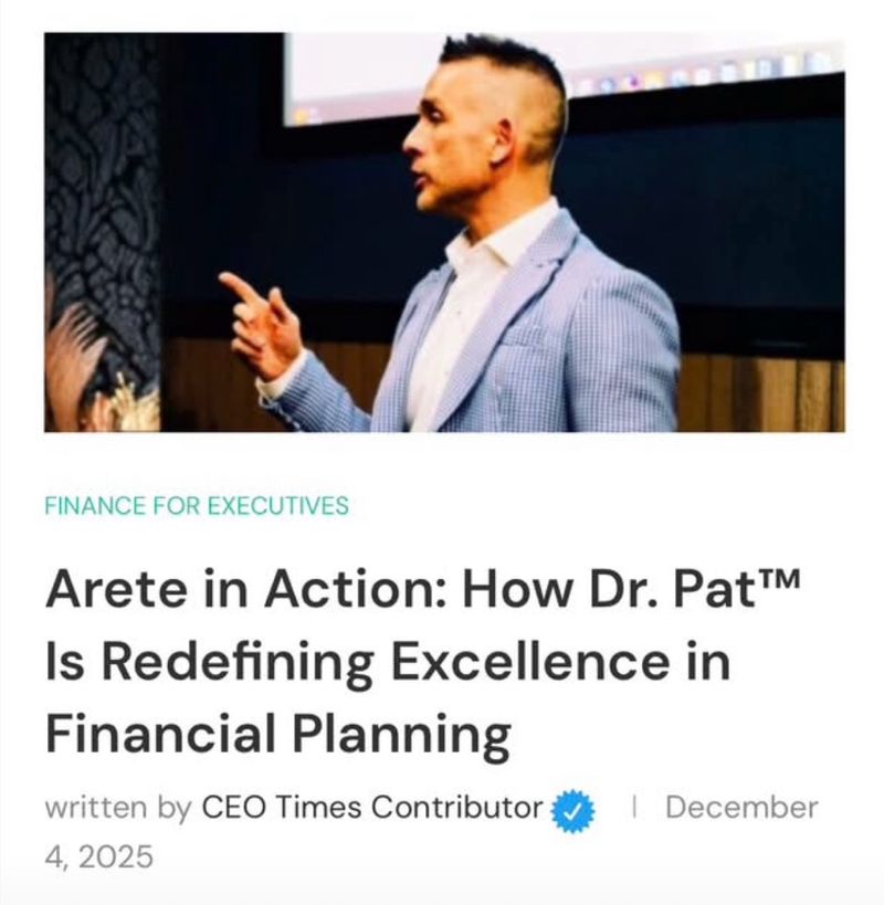 CEO Times — <em>Dr. Pat®</em> Redefining Excellence